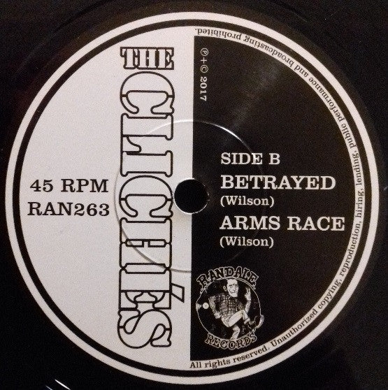 The Clichés (2) : Divide And Rule / Betrayed / Arms Race (7", EP)