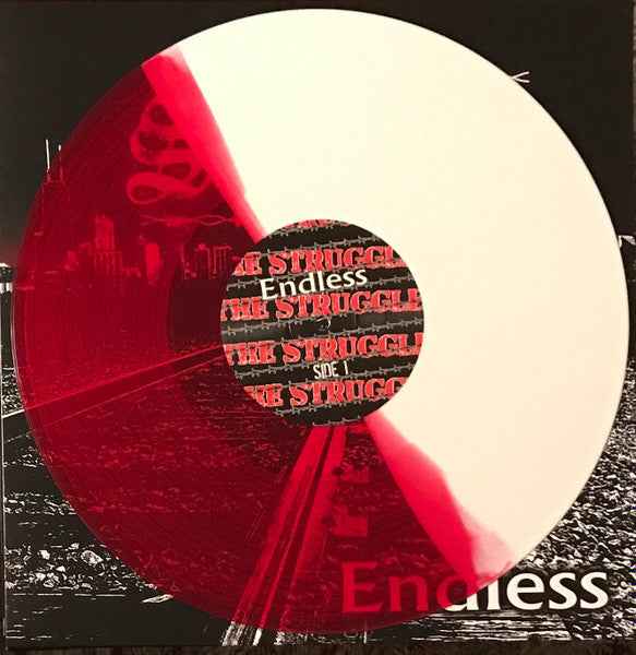 The Struggle - Endless LP (Pirates Press Records,Contra RecordsVinyl, LP, Red White Mint (M))