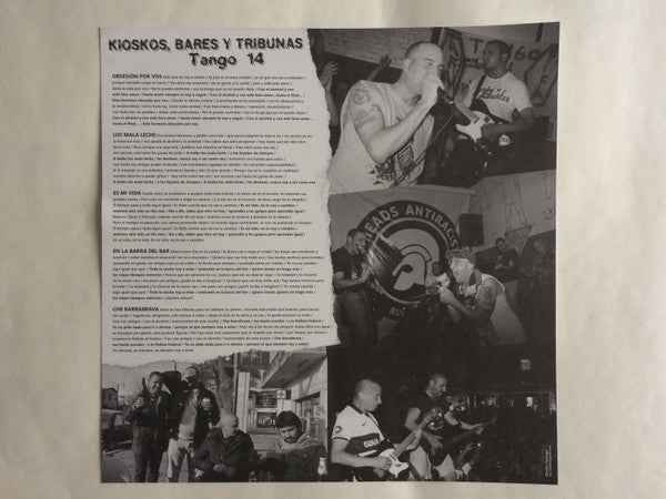 Tango 14 - Kioskos, Bares Y Tribunas LP (Mendeku Diskak / Mint (M))