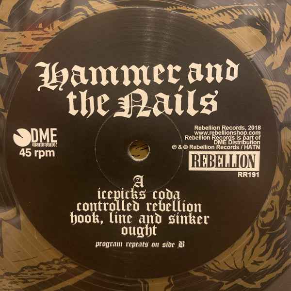 Hammer And The Nails - Hammer And The Nails 12" (Rebellion Records / Mint (M))