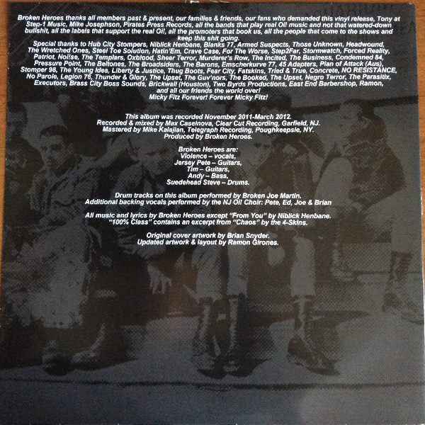 Broken Heroes - This Is Oi! LP (Step-1 Music / Mint (M))