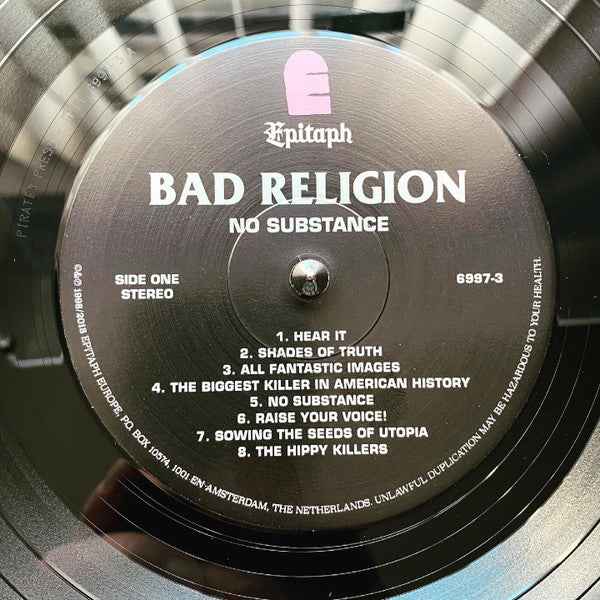 Bad Religion - No Substance LP (EpitaphVinyl, LPMint (M))