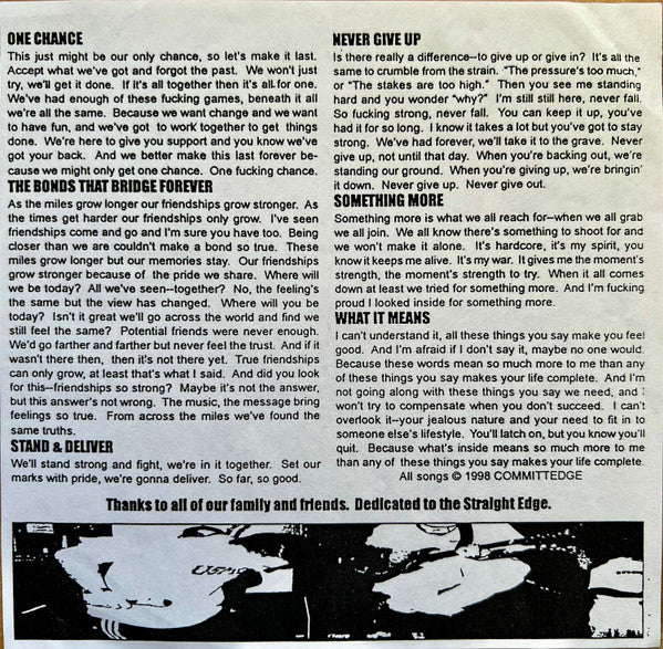 Committed : The Pride We Share (7", EP)