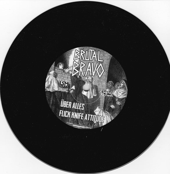 Brutal Bravo : Über Alles! (7", EP, Ltd)