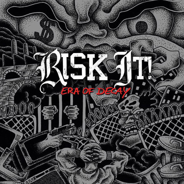 Risk It! : Era Of Decay (7", Whi)