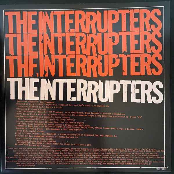 The Interrupters - Say It Out Loud LP (Hellcat RecordsVinyl, LPMint (M))