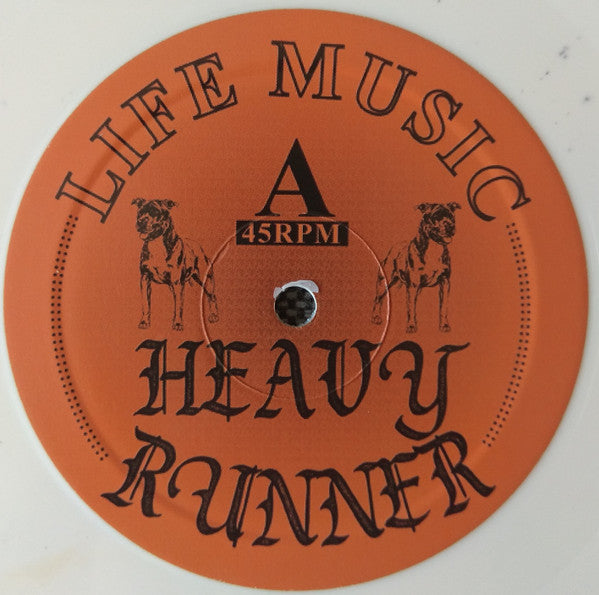 Heavy Runner : Life Music (LP, Album, Whi)