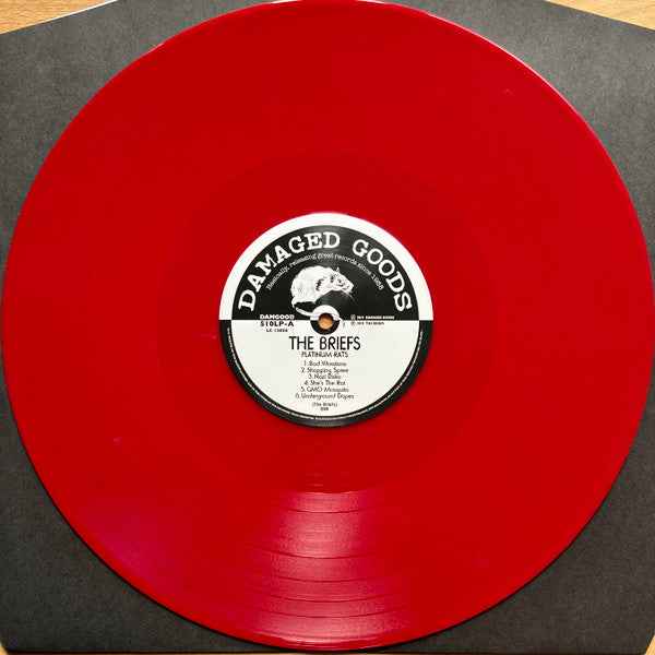 The Briefs - Platinum Rats LP (Damaged GoodsVinyl, LP, RedMint (M))