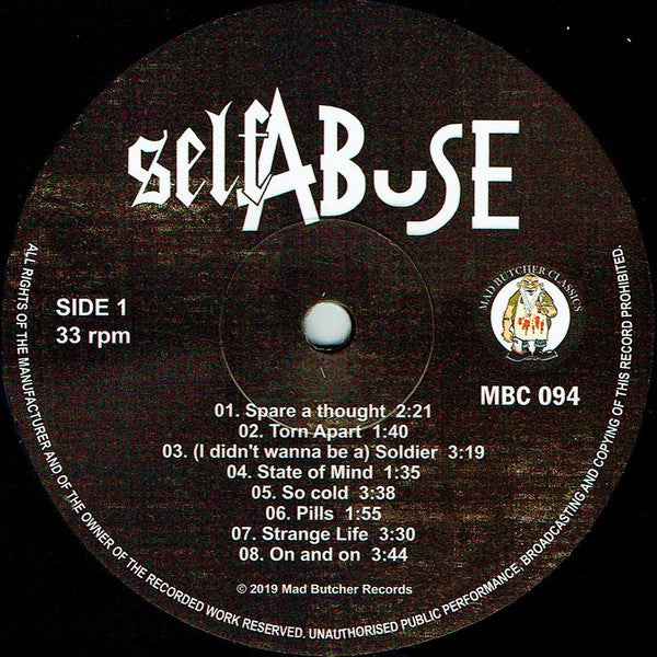 Self Abuse - Unestablished Since 1982 LP (Mad Butcher ClassicsVinyl, LP, CompilationMint (M))