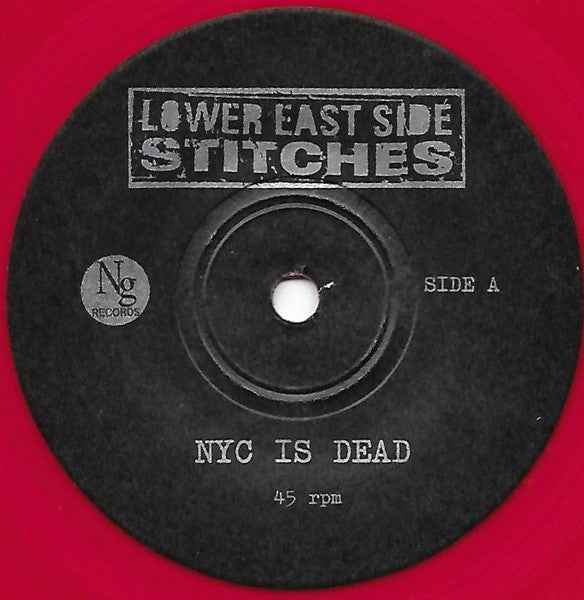 L.E.S. Stitches / Murphy's Law - New York City Is Dead / Quality Of Life 7" (Ng RecordsVinyl, 7", 45 RPM, Numbered, Red TranslucentMint (M))
