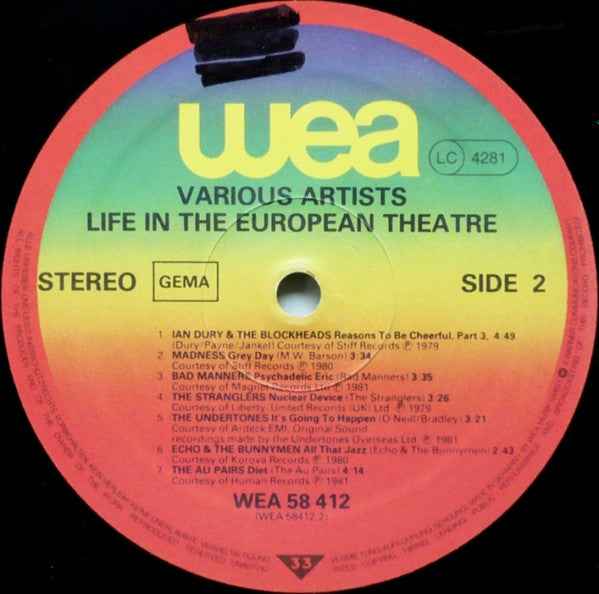 Various - Life In The European Theatre LP (WEA / Near Mint (NM or M-))