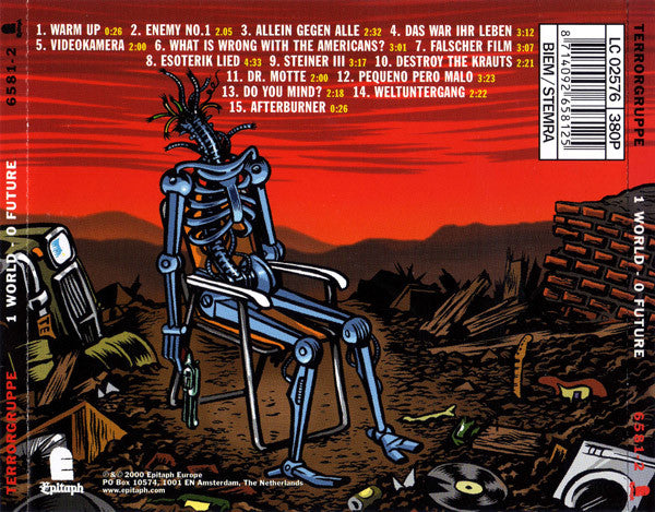 Terrorgruppe : 1 World - 0 Future (CD, Album)