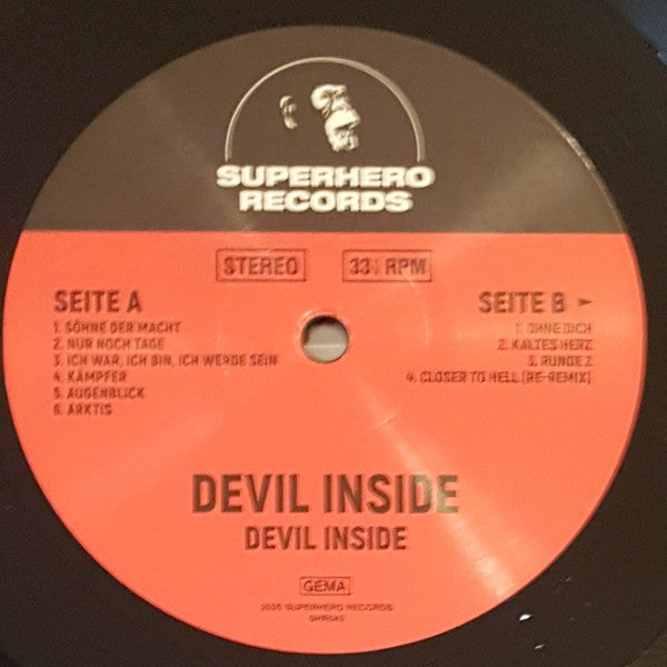 Devil Inside : Devil Inside (LP, Comp)