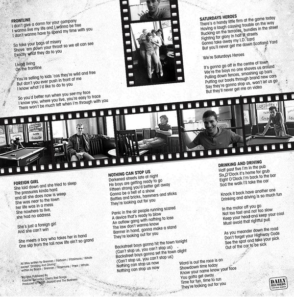 The Business : Saturdays Heroes (LP, Album, RE)