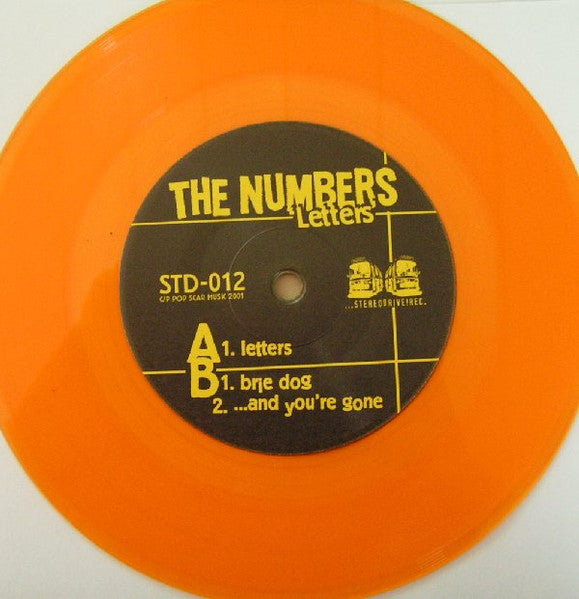 The Numbers (4) : Letters (7", Ltd, Ora)