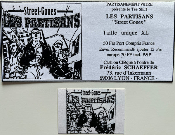 Les Partisans : Street Gones (7", Num)