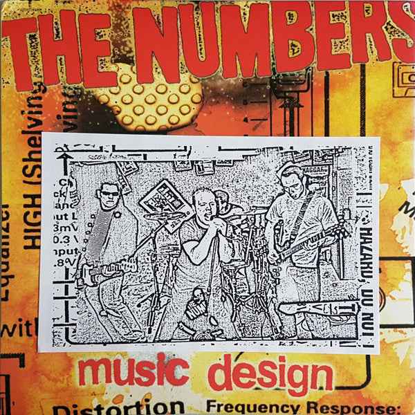 The Numbers - Music Design 10" (Dead Beat Records (2)Vinyl, 10", 45 RPMMint (M))