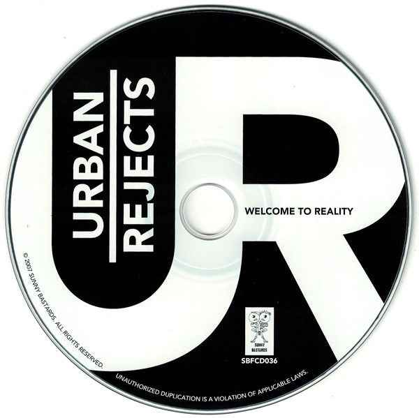 Urban Rejects - Welcome To Reality CD (Sunny BastardsCDMint (M))