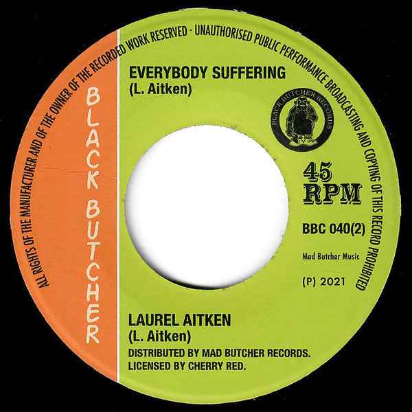 Laurel Aitken - Landlords & Tenants / Everybody Suffering 7" (Black Butcher Classics,Black Butcher RecordsVinyl, 7", 45 RPMMint (M))
