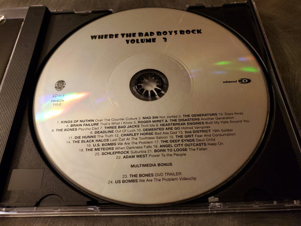 Various : Where The Bad Boys Rock 3 (CD, Comp, Enh)