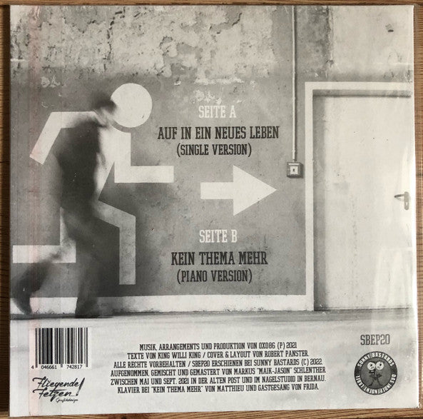 Oxo 86 : Auf In Ein Neues Leben (7", EP, Red)