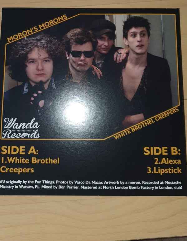 Moron's Morons - White Brothel Creepers 7" (Wanda RecordsVinyl, 7", EPMint (M))