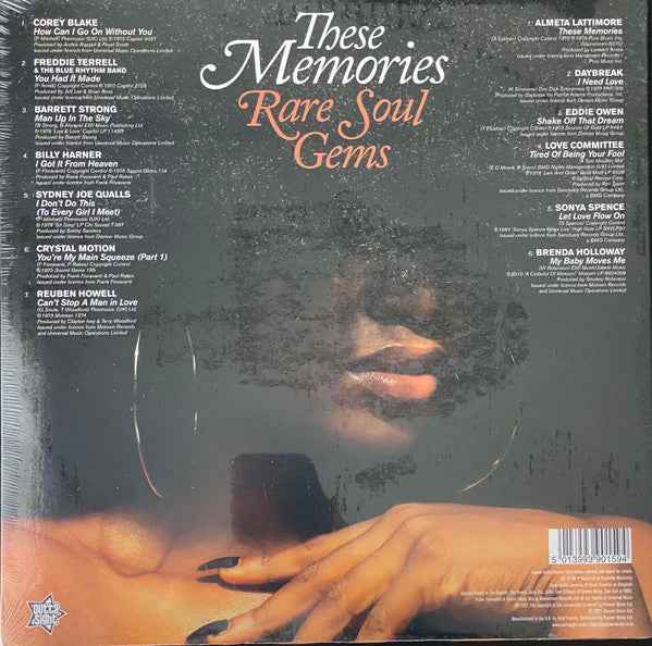 Various - These Memories - Rare Soul Gems LP (Outta SightVinyl, LP, CompilationMint (M))