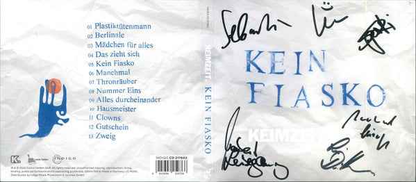 Keimzeit - Kein Fiasko CD (Comic HeldenCDMint (M))