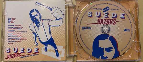 Suede Razors - No Mess, No Fuss, Just Rock 'n' Roll CD (Rebellion RecordsCDMint (M))