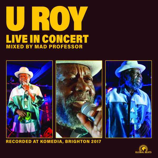 U-Roy - Live In Concert LP (Global Beats (4)Vinyl, LPMint (M))