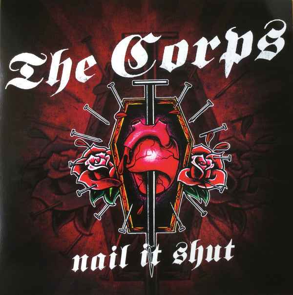 The Corps - Nail It Shut LP (Rebellion Records,Rebellion RecordsVinyl, LP, Red Black SplatterMint (M))