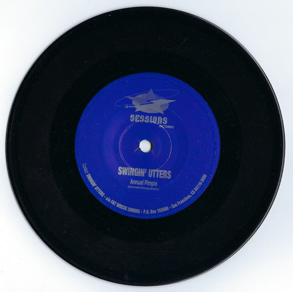AFI / Swingin' Utters : Bombing The Bay! (7")