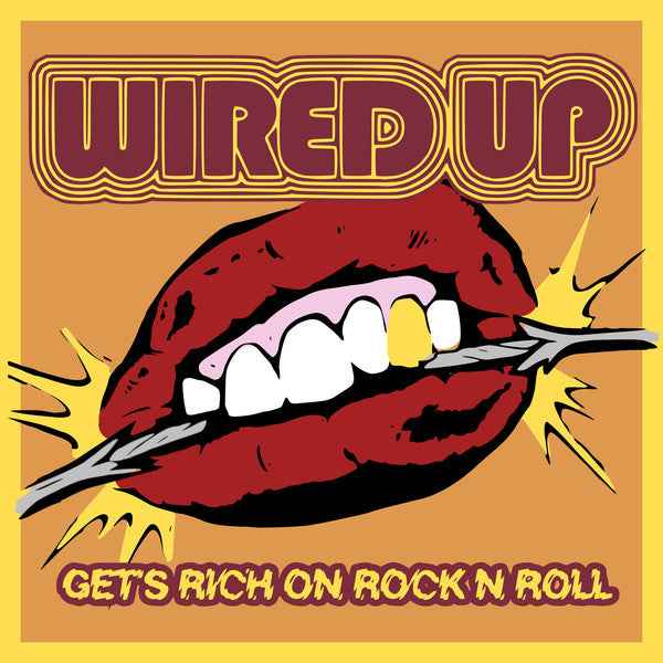 Wired Up - Gets Rich On Rock N Roll 7" (LSM Records (5),Try And Stop Me RecordsVinyl, 7", EP, 45 RPMMint (M))