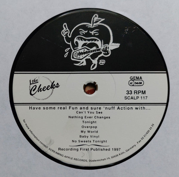 The Cheeks - Have Some Real Fun And Sure 'Nuff Action With The C-14 Hit Machine Gun LP (Screaming AppleVinyl, LPNear Mint (NM or M-))