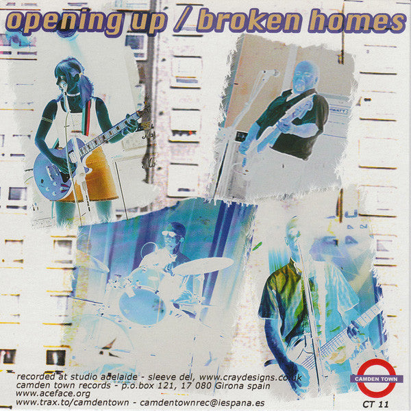 Aceface : Opening Up / Broken Homes (7", Single)