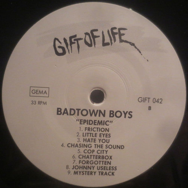 Badtown Boys : Ep•i•dem•ic (LP, Album)