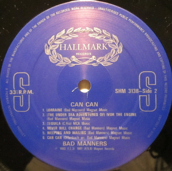 Bad Manners : Can Can (LP, Album, Comp)