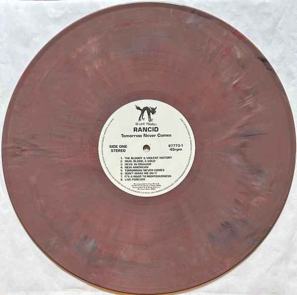 Rancid - Tomorrow Never Comes LP (Hellcat Records,EpitaphVinyl, LP, 45 RPM, Eco-MixMint (M))