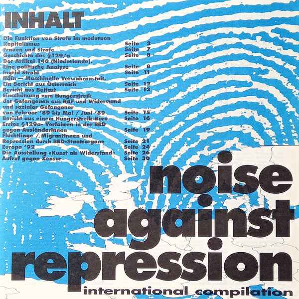 Various - Noise Against Repression (International Compilation) 2xLP (Noise Against Repression / Near Mint (NM or M-))