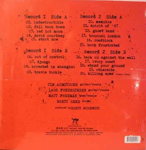Rancid - Indestructible 2xLP (Hellcat RecordsVinyl, LP, 2Mint (M))