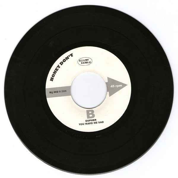 Honey Don't - Don't Ask Me 7" (Rijapov RecordsVinyl, 7", 45 RPMMint (M))