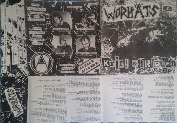 Worhäts : Krieg & Frieden EP (7", EP, Ltd)