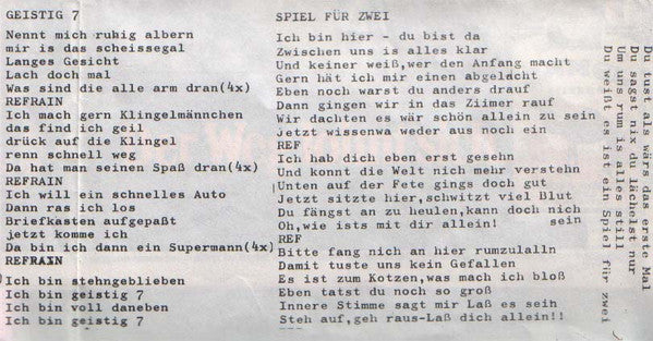 Luzibär : Geistig 7 (7", EP)