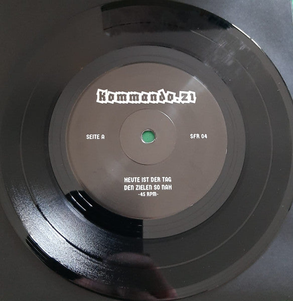Kommando.21 : Heute Ist Der Tag (7", EP, Single)