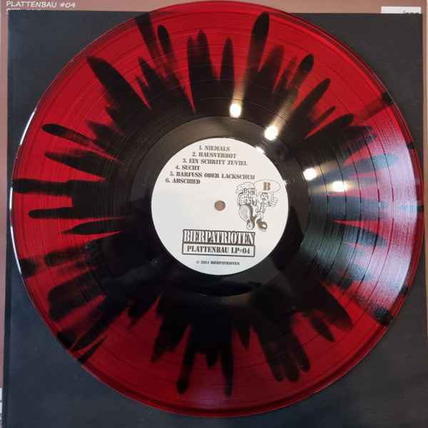 Bierpatrioten - Auf Dem Weg Zur Hölle LP (Steeltown Records,Plattenbau (3) / Mint (M))