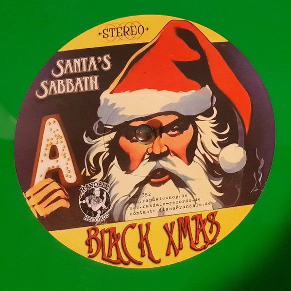 Bob Wayne (2) : Santa Sings Sabbath - Green (LP)