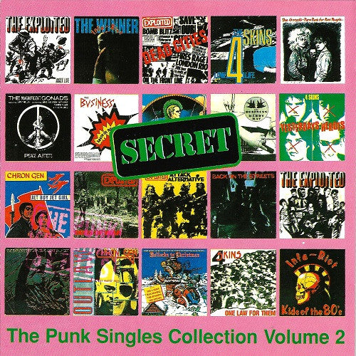 Various : Secret - The Punk Singles Collection Volume 2 (CD, Comp)