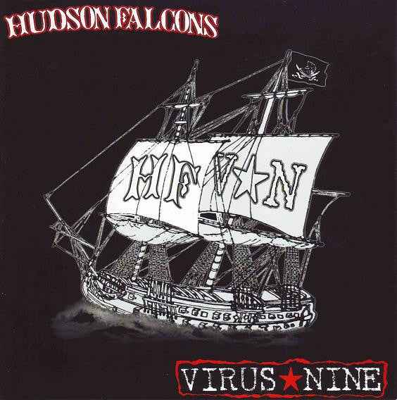 Hudson Falcons / Virus Nine - Hudson Falcons / Virus Nine 7" (Cityrat RecordsVinyl, 7", EP, BlueMint (M))