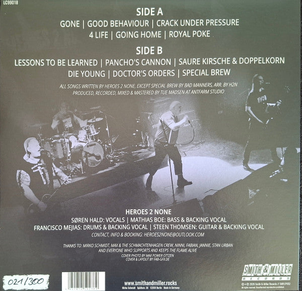Heroes 2 None : A Waste Of Time And Money (LP, Album, Ltd, Num, Tra)