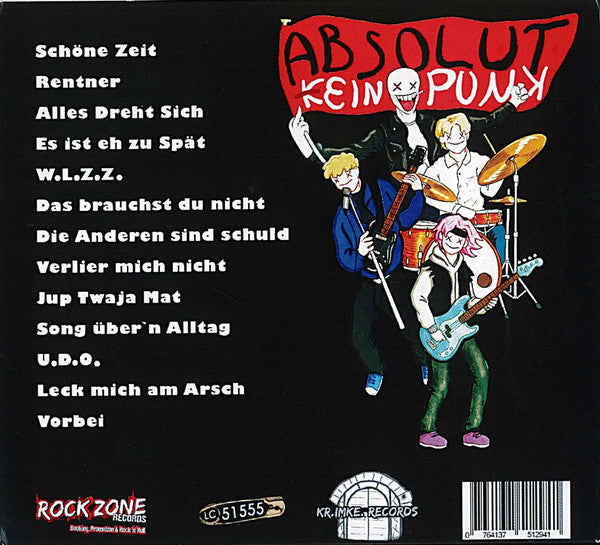 Unplugged System : Absolut Kein Punk (CD, Album)